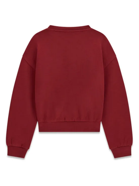 Guess Bluza J6BQ07 K6093 Bordowy Regular Fit