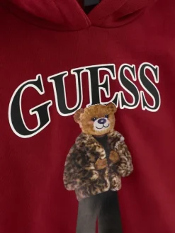 Guess Bluza J6BQ03 K6086 Bordowy Regular Fit