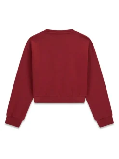 Guess Bluza J6BQ02 K6084 Bordowy Relaxed Fit