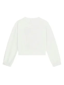 Guess Bluza J6GQ00 KA6R4 Biały Relaxed Fit