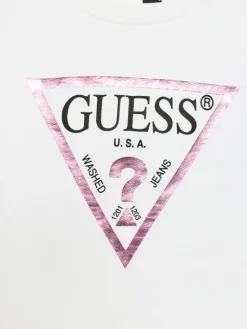 Guess Bluza J74Q10 KAUG0 Biały Regular Fit