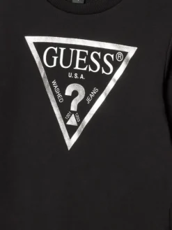 Guess Bluza J74Q10 KAUG0 Czarny Regular Fit