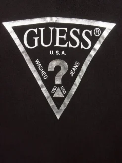 Guess Bluza J83Q14 KAUG0 Czarny Regular Fit