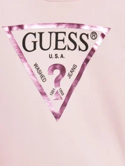 Guess Bluza J83Q14 KAUG0 Różowy Regular Fit
