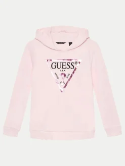 Guess Bluza J83Q14 KAUG0 Różowy Regular Fit