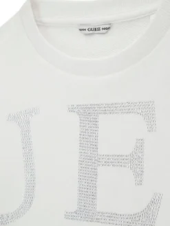 Guess Bluza J6RQ10 KAD74 Biały Regular Fit