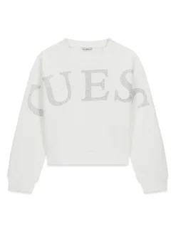 Guess Bluza J6RQ10 KAD74 Biały Regular Fit