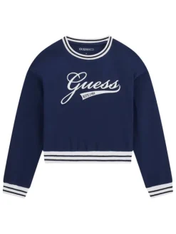 Guess Bluza J6YI30 K3765 Granatowy Regular Fit