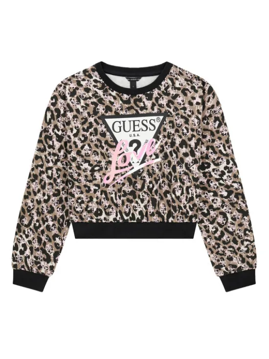 Guess Bluza J6YQ04 K3897 Czarny Regular Fit