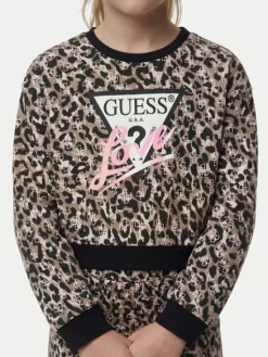 Guess Bluza J6YQ04 K3897 Czarny Regular Fit