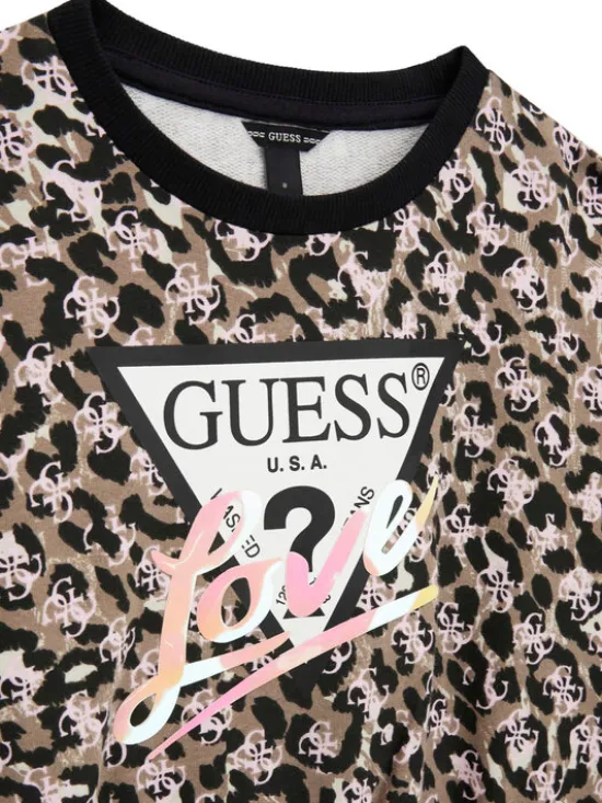 Guess Bluza J6YQ04 K3897 Czarny Regular Fit