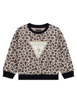 Guess Bluza K5BQ03 KAD74 Beżowy Relaxed Fit