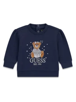 Guess Bluza K6BQ02 K5894 Granatowy Regular Fit