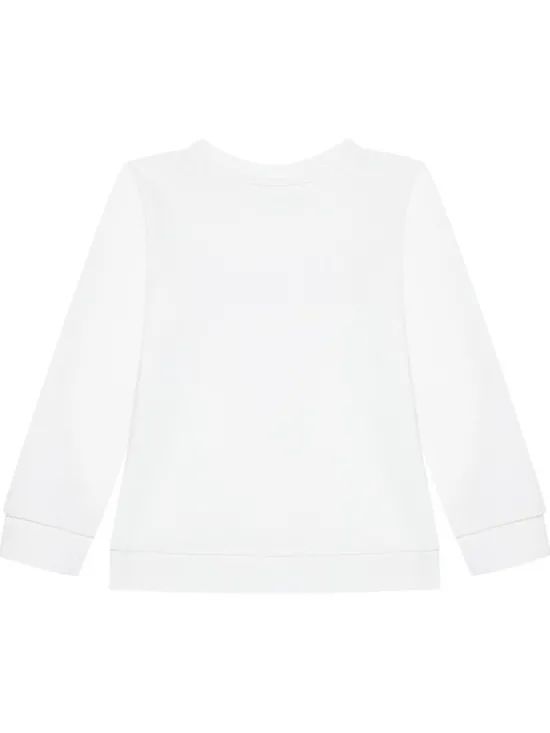 Guess Bluza K74Q12 KAUG0 Biały Regular Fit