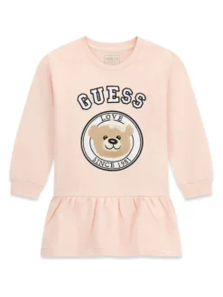 Guess Bluza K6YK02 K3831 Różowy jasny Regular Fit