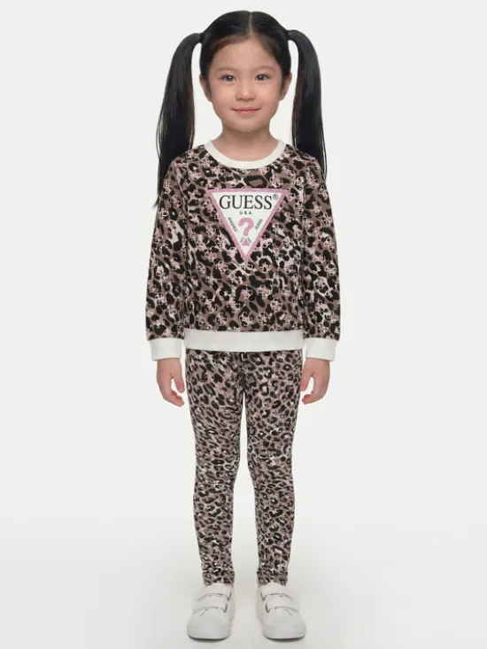 Guess Bluza K6YQ04 K3845 Czarny Regular Fit