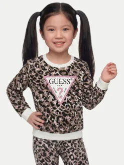 Guess Bluza K6YQ04 K3845 Czarny Regular Fit