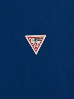 Guess Bluza L6BQ19 K8105 Niebieski Regular Fit