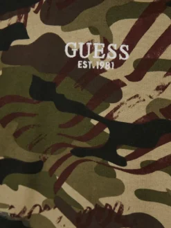 Guess Bluza L6BQ03 K5918 Zielony Regular Fit