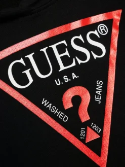 Guess Bluza L92Q09 KAUG0 Czarny Regular Fit