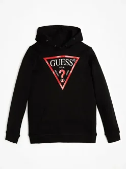 Guess Bluza L92Q09 KAUG0 Czarny Regular Fit
