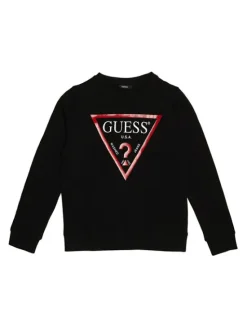 Guess Bluza L73Q09 KAUG0 Czarny Regular Fit