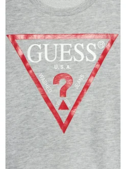 Guess Bluza L73Q09 KAUG0 Szary Regular Fit