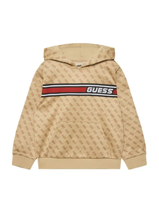 Guess Bluza L5RQ24 FL04Q Beżowy Regular Fit
