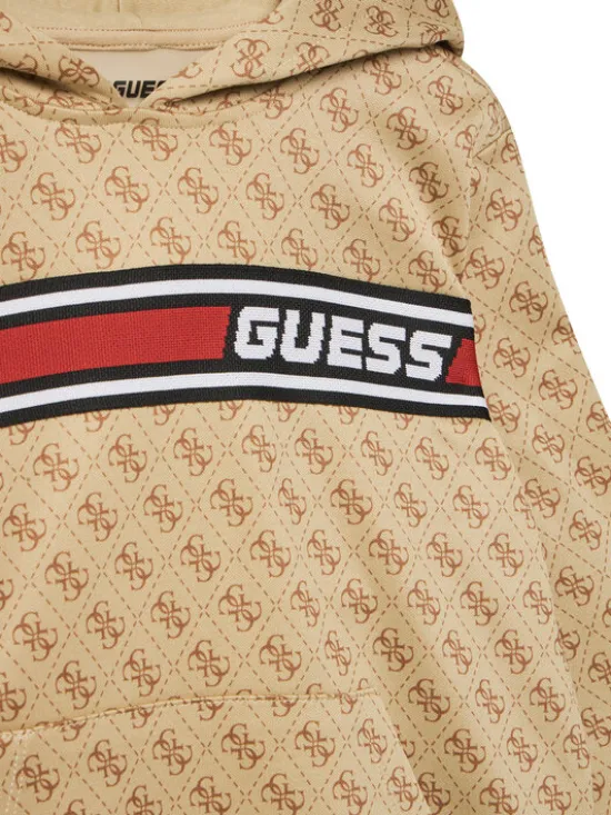 Guess Bluza L5RQ24 FL04Q Beżowy Regular Fit
