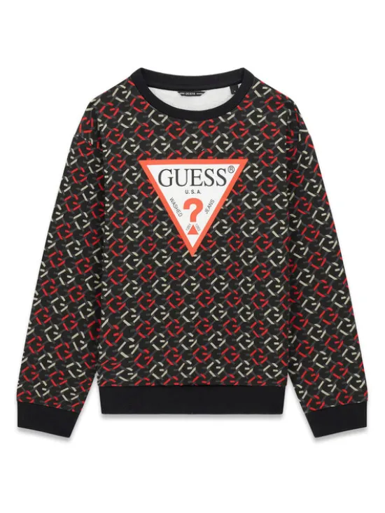Guess Bluza L6RQ02 KA6R4 Szary Regular Fit