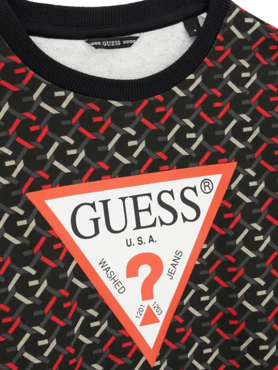 Guess Bluza L6RQ02 KA6R4 Szary Regular Fit