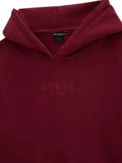 Guess Bluza L5YQ25 KAV34 Bordowy Regular Fit