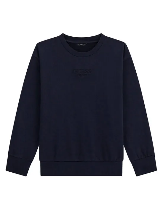 Guess Bluza L5YQ22 KAV34 Granatowy Regular Fit