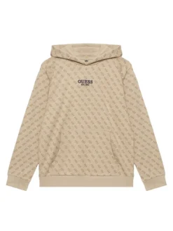 Guess Bluza L6YQ06 K4046 Beżowy Regular Fit