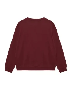 Guess Bluza L6YQ07 K4049 Bordowy Regular Fit