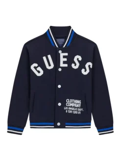 Guess Bluza L6YQ03 K4013 Granatowy Regular Fit