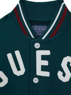 Guess Bluza L6YQ03 K4013 Zielony ciemny Regular Fit