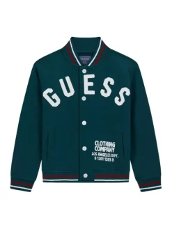Guess Bluza L6YQ03 K4013 Zielony ciemny Regular Fit