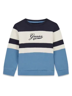 Guess Bluza N6BQ05 K6114 Granatowy Regular Fit
