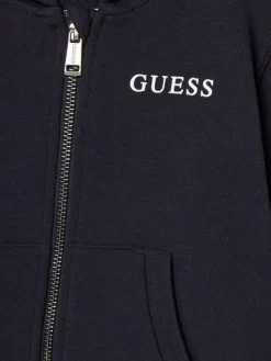 Guess Bluza N3YQ07 KAUG0 Granatowy Regular Fit