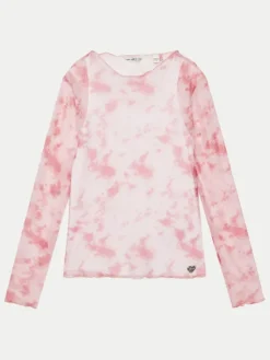 Guess Bluzka J5RP03 KCLZ0 Różowy Regular Fit