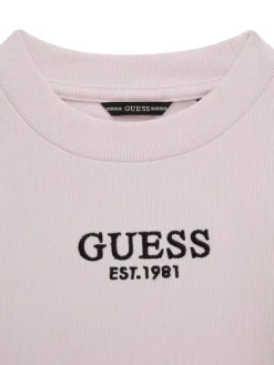 Guess Bluzka J4YI49 KBZP4 Różowy Regular Fit