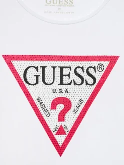 Guess Bluzka J2YI50 K6YW1 Biały Regular Fit