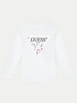 Guess Bluzka K74Q12 KAUG0 Biały Regular Fit