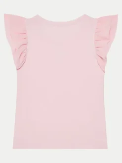 Guess Bluzka K5RI22 K6YW4 Różowy Regular Fit