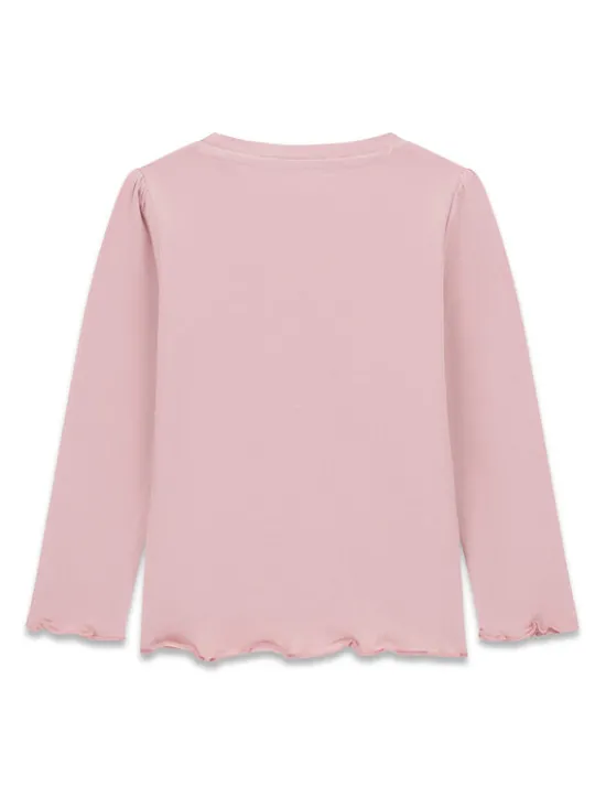 Guess Bluzka K6YI11 K3676 Różowy Regular Fit