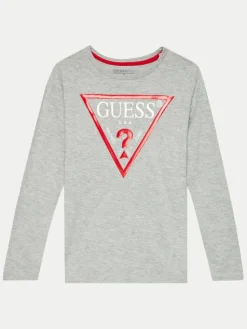 Guess Bluzka L84I29 K8HM0 Szary Regular Fit