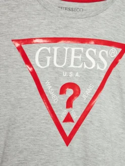 Guess Bluzka L84I29 K8HM0 Szary Regular Fit