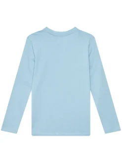 Guess Bluzka N5BI04I3Z14 Błękitny Regular Fit