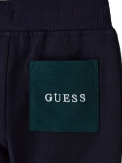 Guess Dres I6YG09 K4032 Granatowy Regular Fit